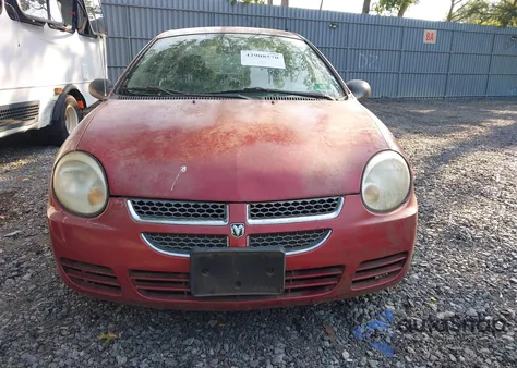 2005 Dodge Neon Sxt из США, поврежденный, VIN 1B3ES56C75D200535